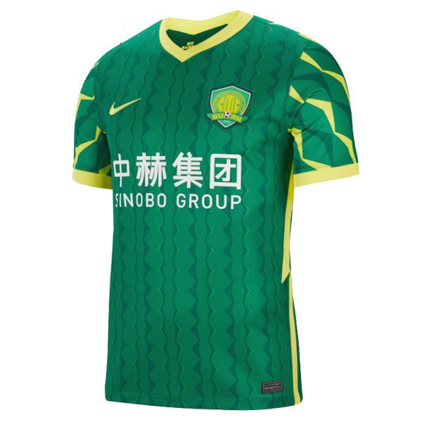 Thailande Maillot Football Guoan Domicile 2021-22 Vert